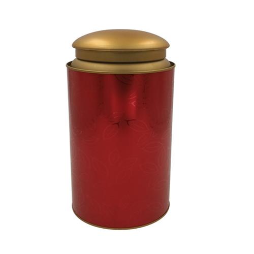 产品信息 产品名称:现货马口铁茶叶罐 厂家定制茶叶铁盒 公版红色磨砂